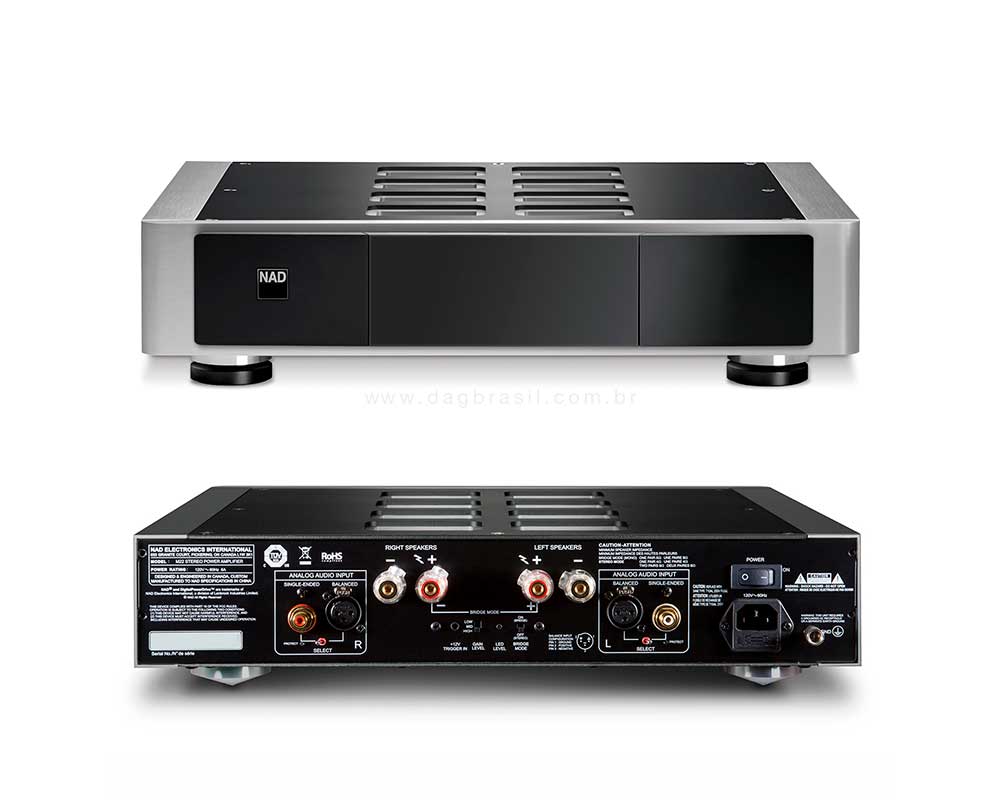 AMPLIFICADOR ESTÉREO NAD M22 | Dag Brasil AMPLIFICADOR ESTÉREO NAD M22 | Dag Brasil