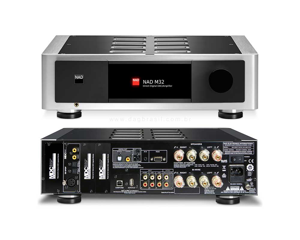 AMPLIFICADOR INTEGRADO NAD M32 | Dag Brasil AMPLIFICADOR INTEGRADO NAD M32 | Dag Brasil