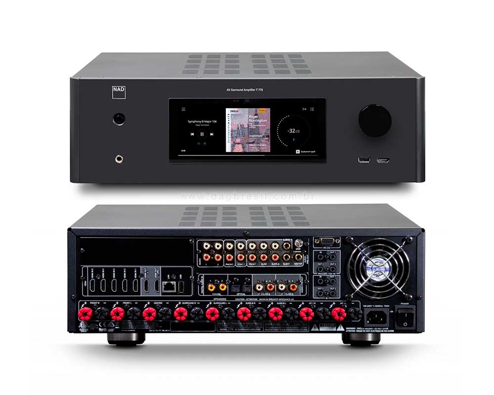 Receiver NAD T778 | Dag Brasil Receiver NAD T778 | Dag Brasil