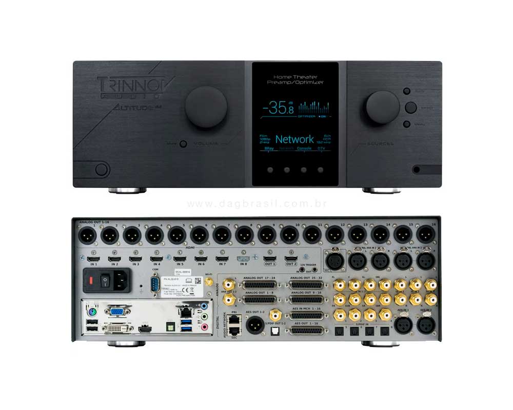 Pré-processador Trinnov Audio Altitude 32 | Dag Brasil Pré-processador Trinnov Audio Altitude 32 | Dag Brasil