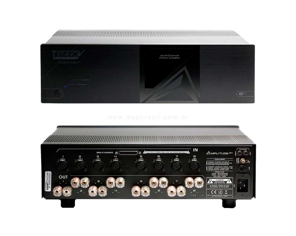 Amplificador Multicanal Trinnov Audio Amplitude 8m | Dag Brasil Amplificador Multicanal Trinnov Audio Amplitude 8m | Dag Brasil
