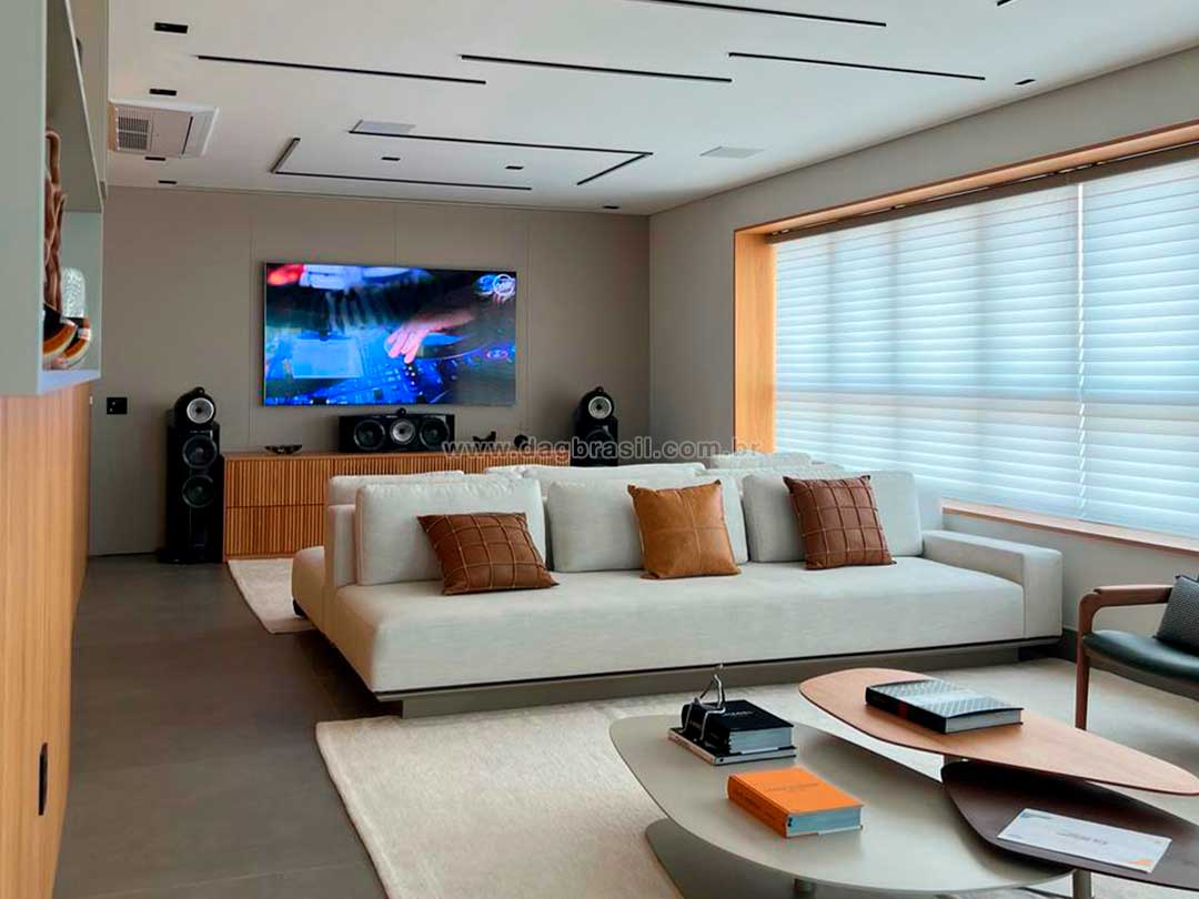 Salas de Home Cinema, Projetos de Home Theater e Automação Residencial DAG Brasil Salas de Home Cinema, Projetos de Home Theater e Automação Residencial DAG Brasil