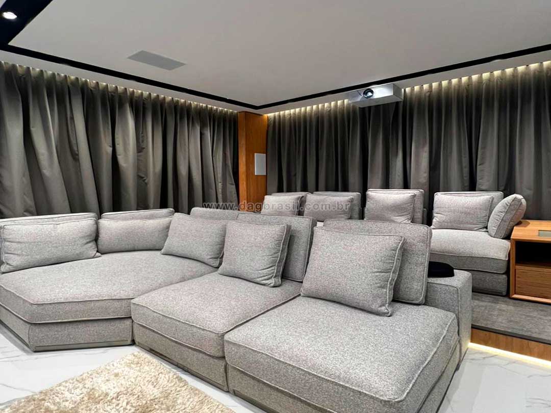Salas de Home Cinema, Projetos de Home Theater e Automação Residencial DAG Brasil Salas de Home Cinema, Projetos de Home Theater e Automação Residencial DAG Brasil